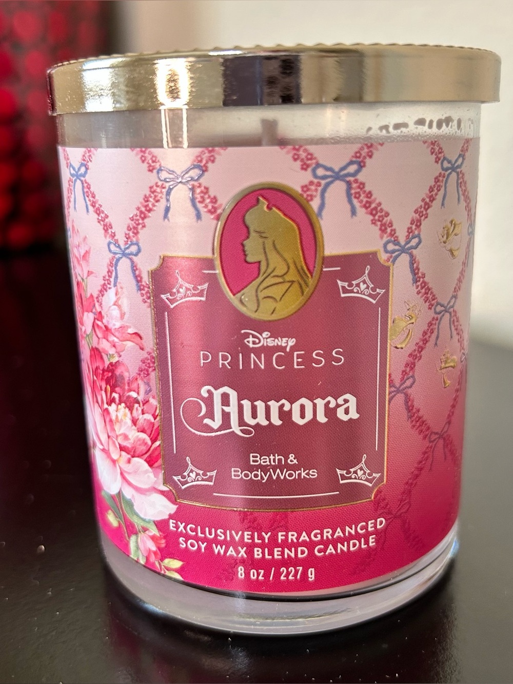 Bath & Body Works x Disney Princess Aurora Single Wick Candle